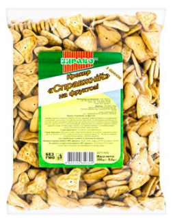 Крекер Здраво Справжній на фруктозі 300г